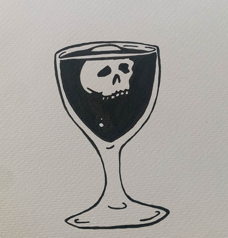 Illustration af glas